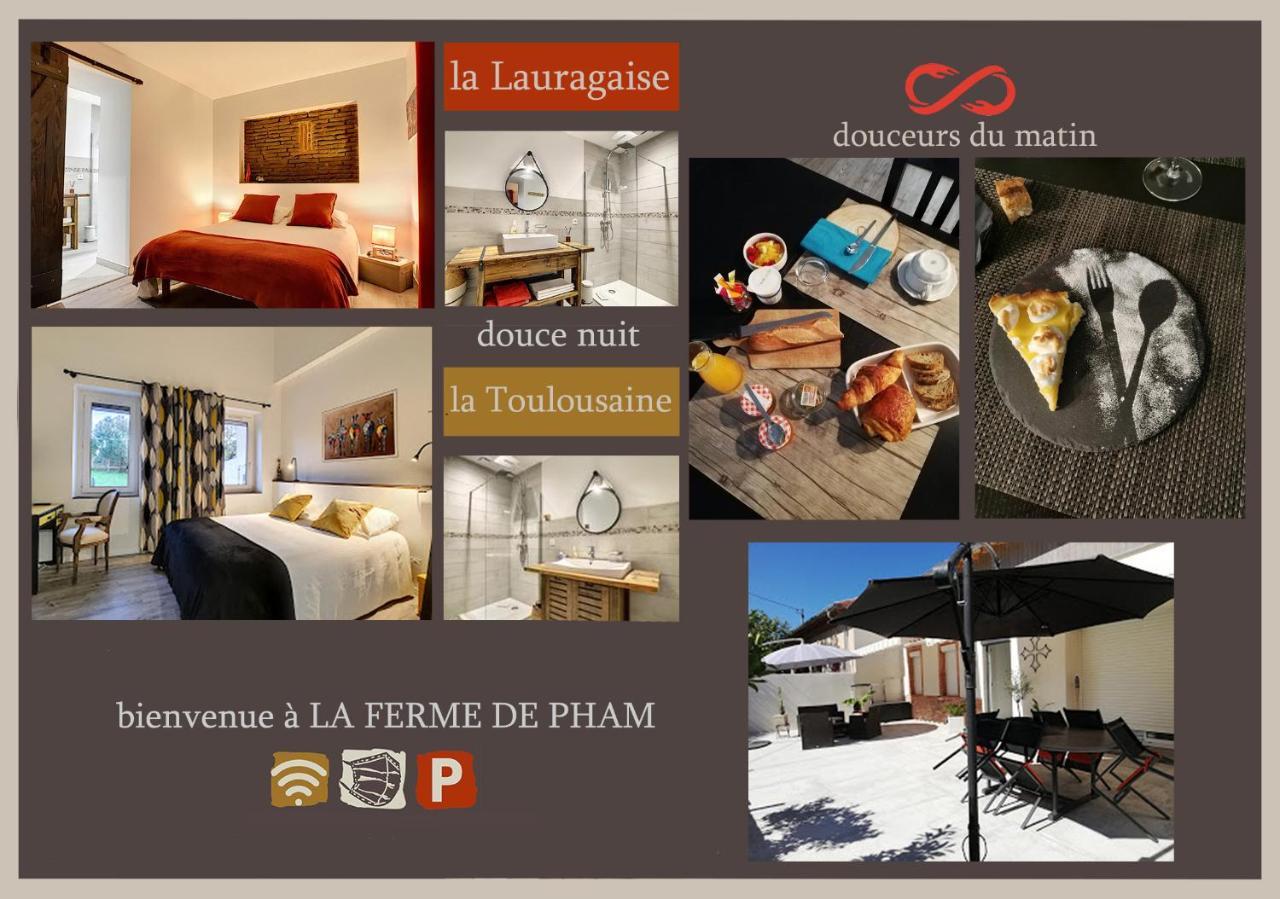 Bed and Breakfast La Ferme De Pham Belberaud Esterno foto